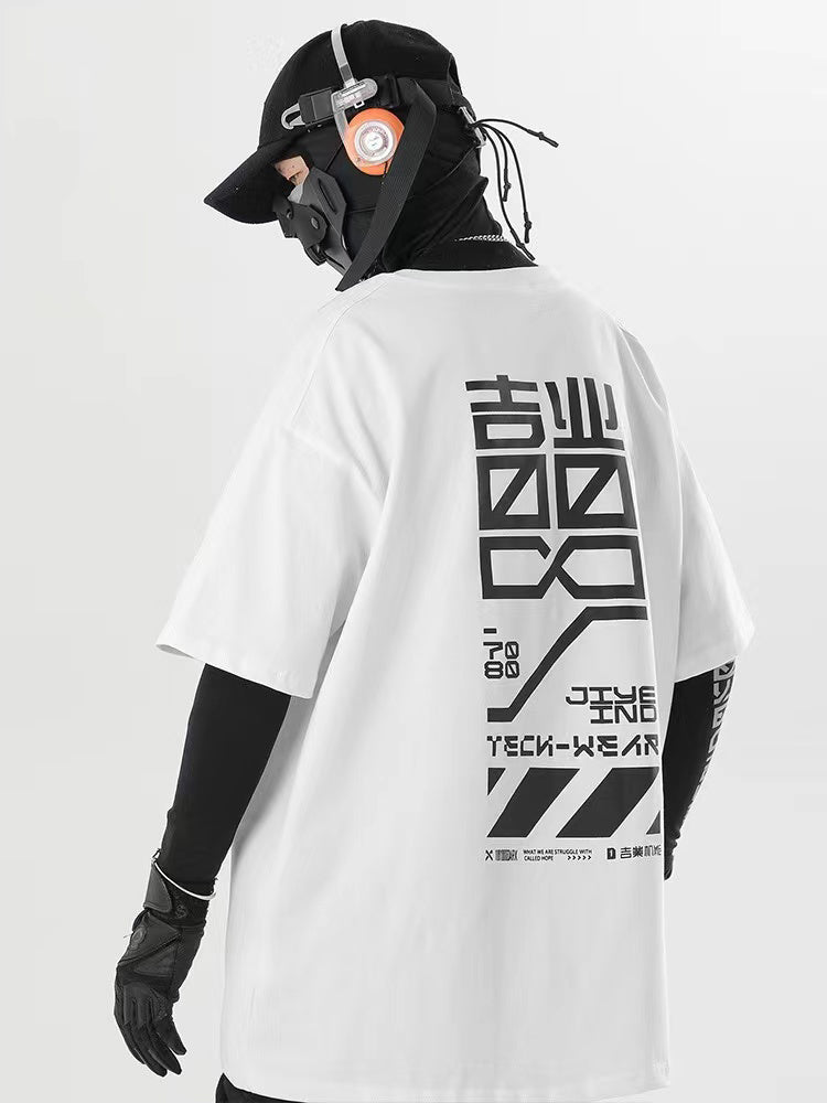 JX Neo Cyber Grafik-T-Shirt