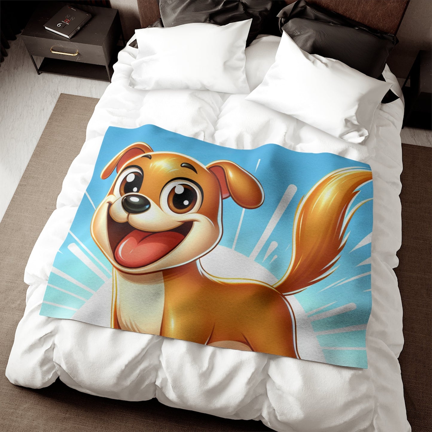 Sweatshirt Blanket – Plush Fleece Throw, 2 Size Options