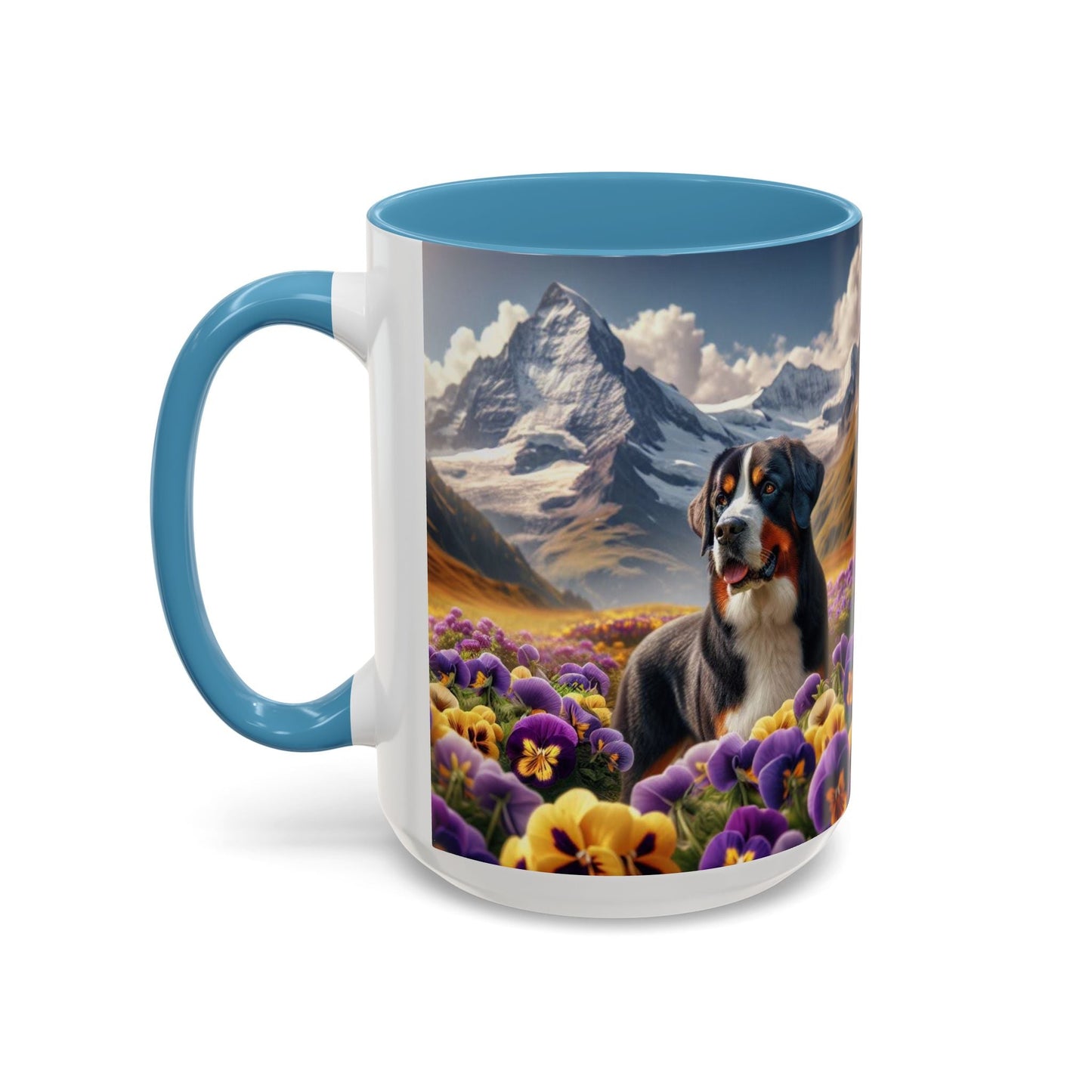 Keramiktasse mit Hunderassen-Motiv – 11 oz & 15 oz