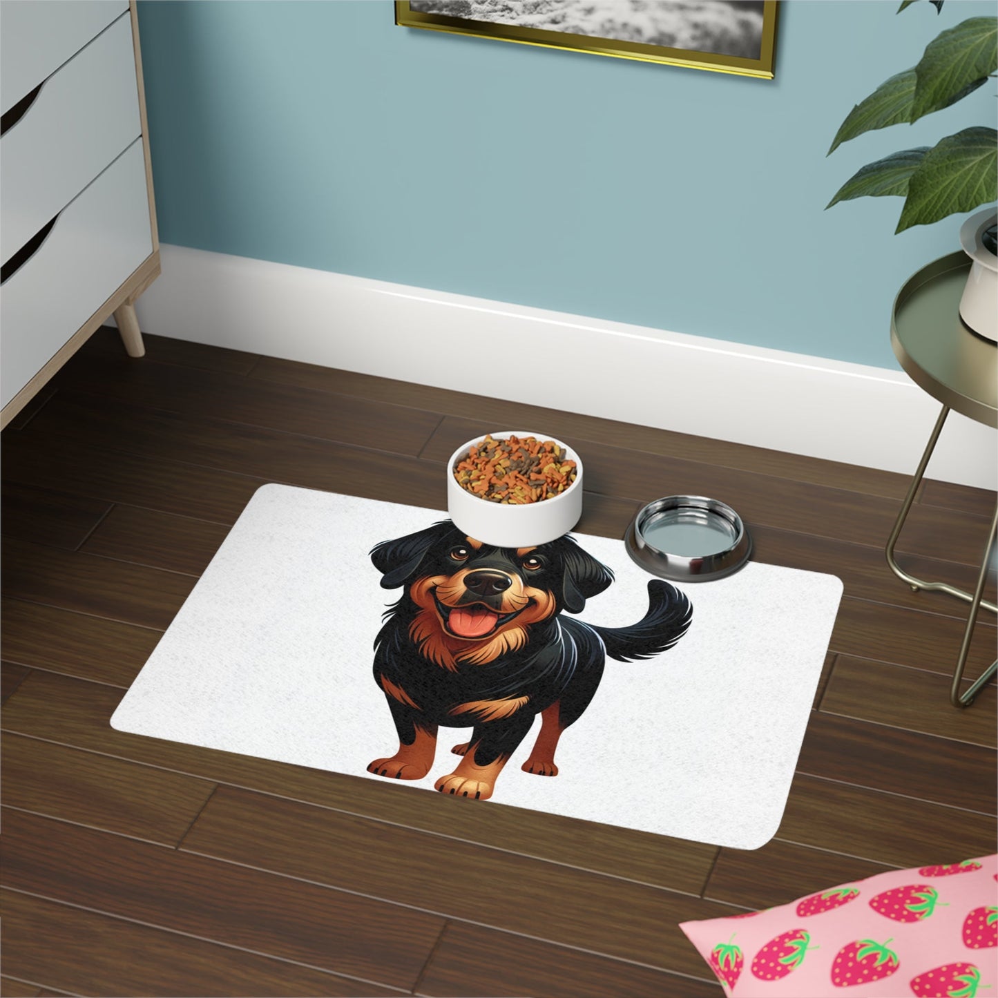 Non-Slip Pet Food Mat – Waterproof Feeding Mat for Dogs