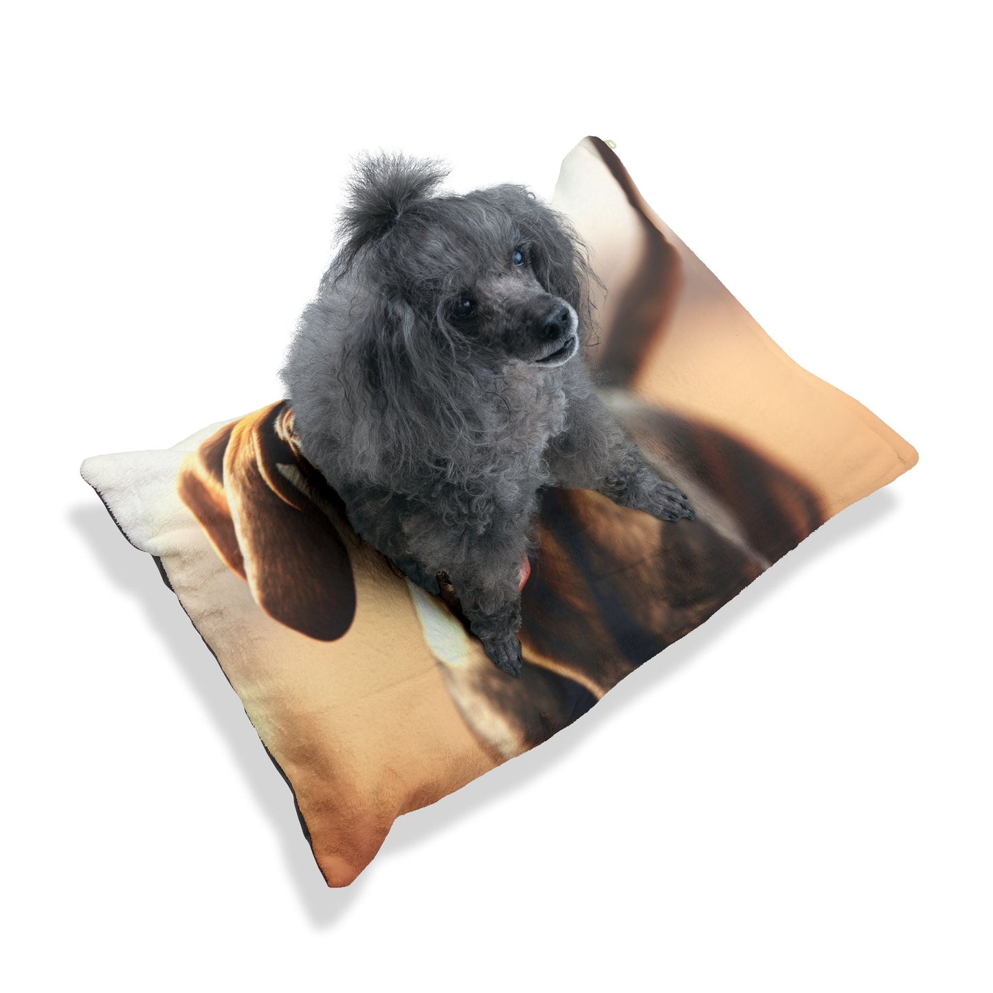 Haustierbett – Plüsch-Hundebett, 3 Größenoptionen