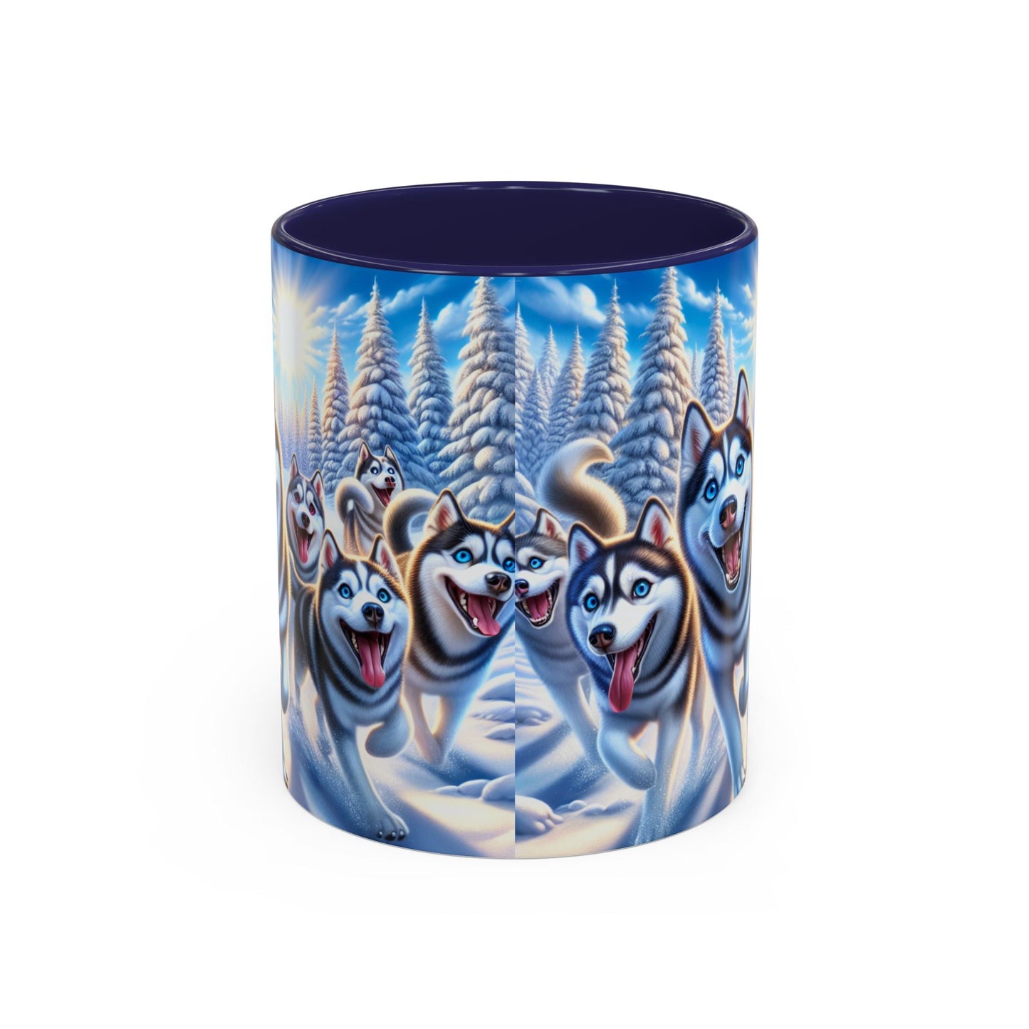 Keramiktasse mit Hunderassen-Motiv – 11 oz & 15 oz