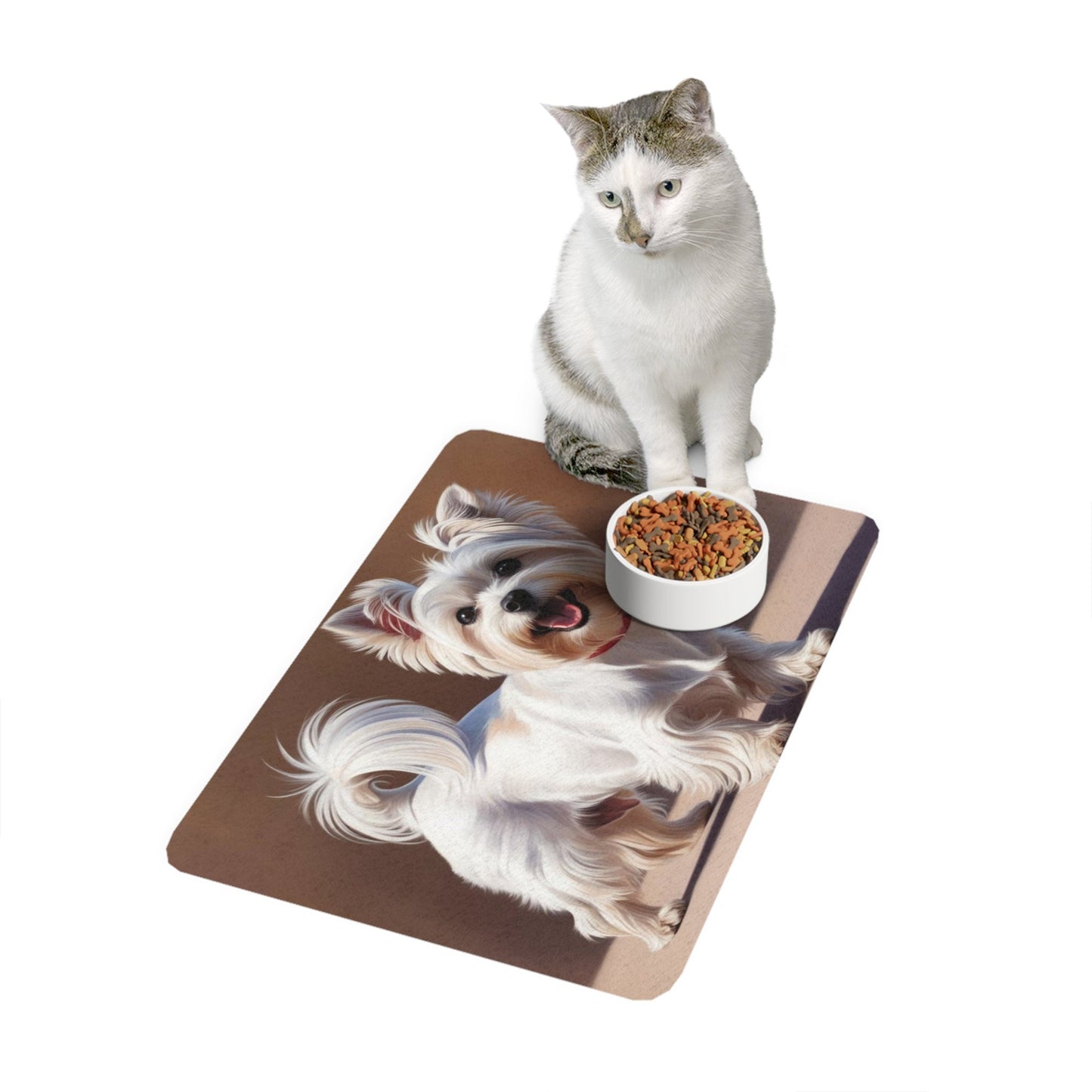 Non-Slip Pet Food Mat – Waterproof Feeding Mat for Dogs