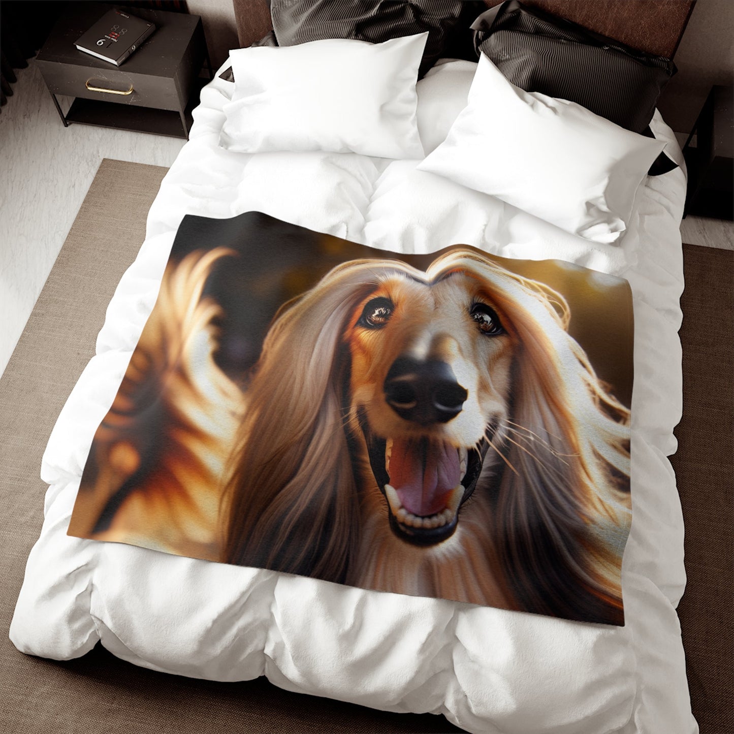 Sweatshirt Blanket – Plush Fleece Throw, 2 Size Options