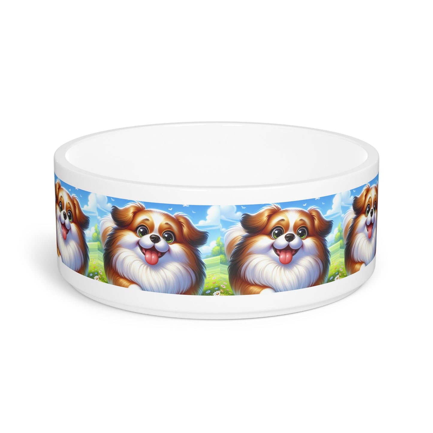 Ceramic Pet Bowl – 16 oz Dog Feeding Bowl