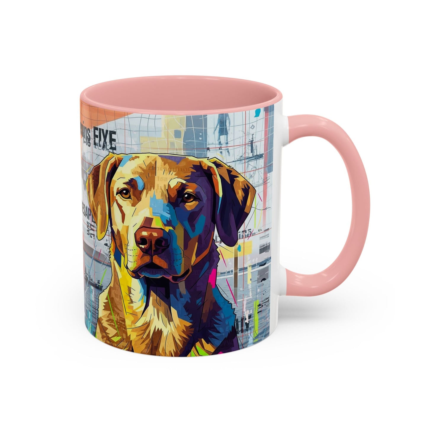 Keramiktasse mit Hunderassen-Motiv – 11 oz & 15 oz