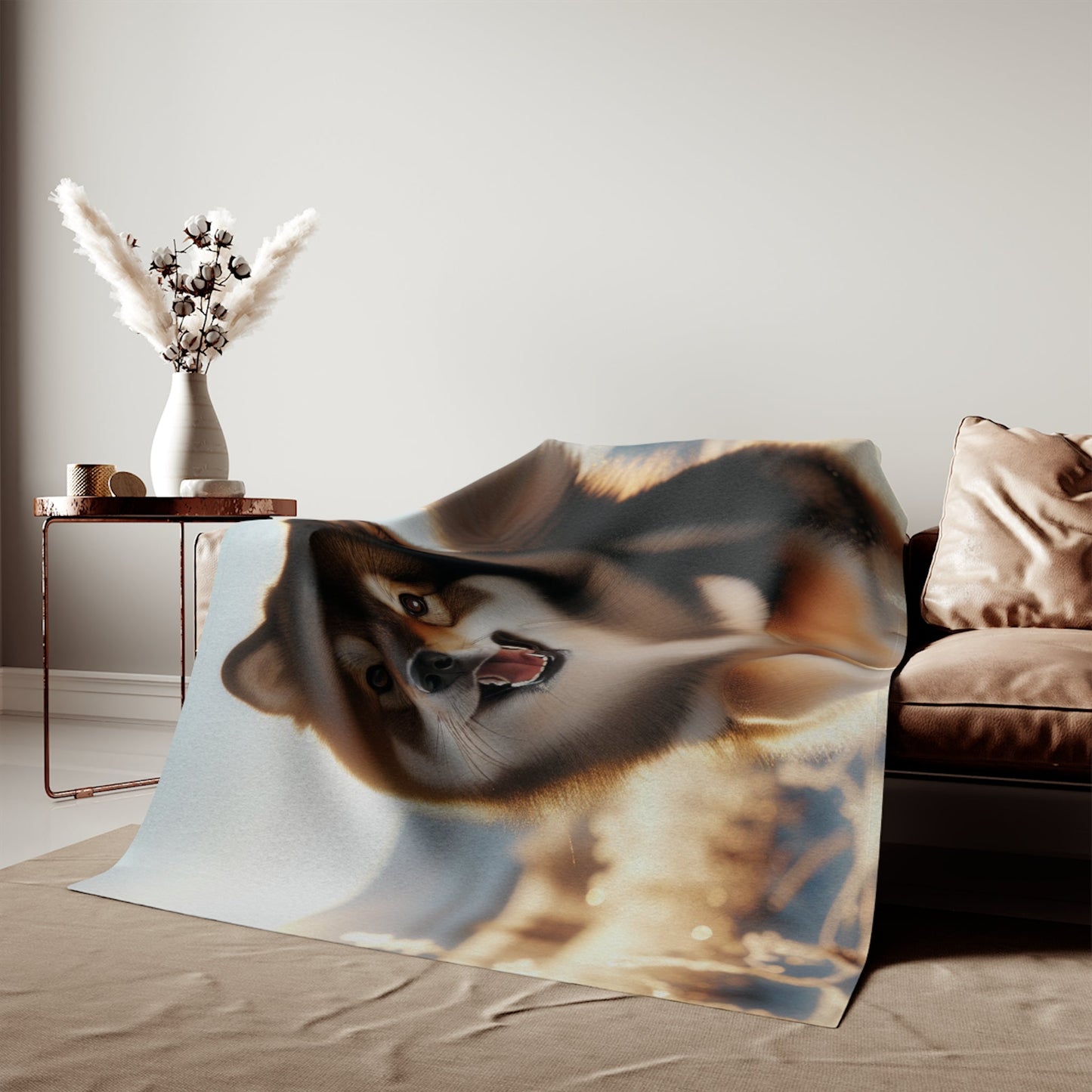 Sweatshirt Blanket – Plush Fleece Throw, 2 Size Options