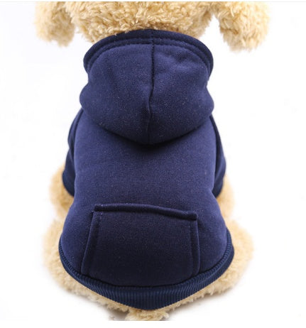 Dog clothes autumn new Teddy cat than bear puppy puppies Thin summer spring and autumn winter pockets sweater