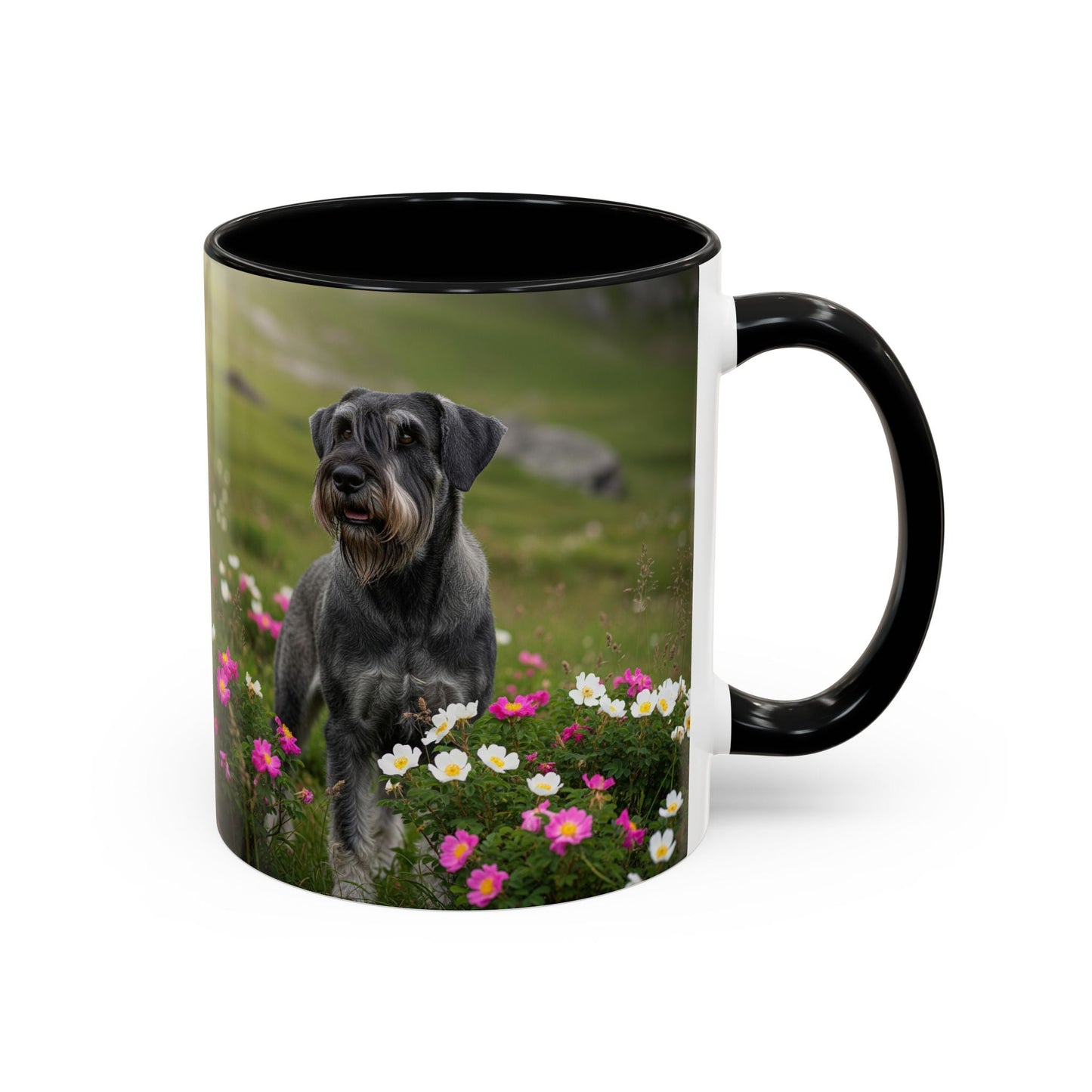 Keramiktasse mit Hunderassen-Motiv – 11 oz & 15 oz