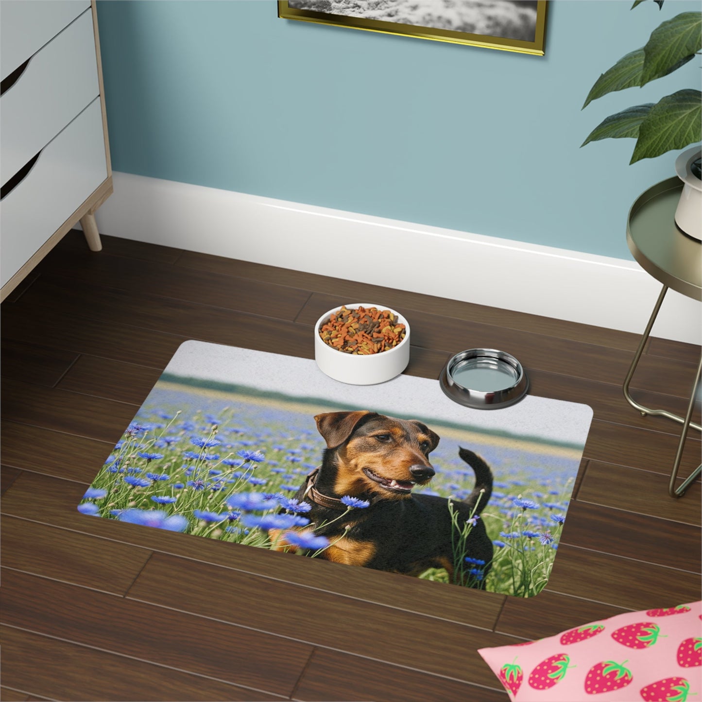 Non-Slip Pet Food Mat – Waterproof Feeding Mat for Dogs