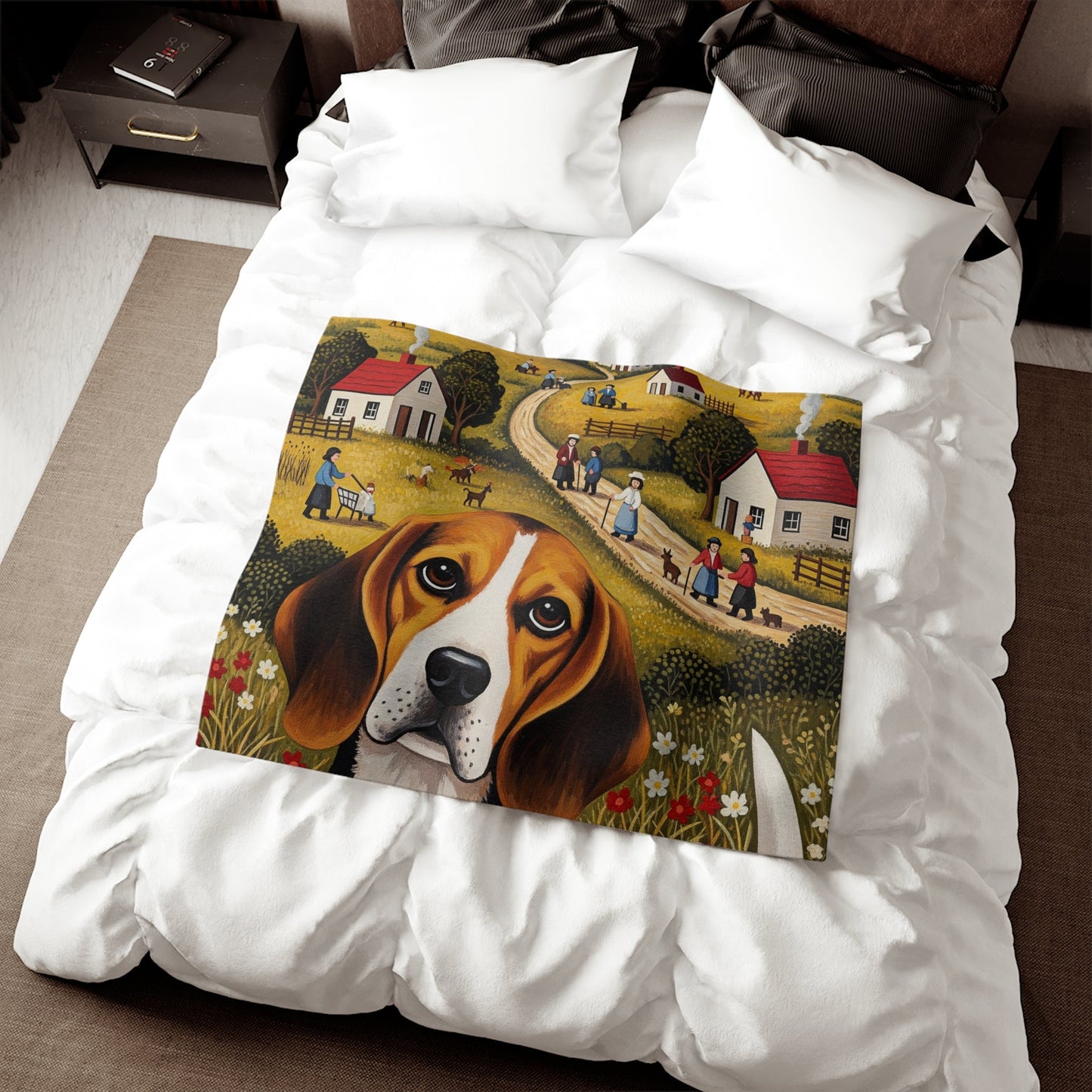 Couverture polaire – Jeté en polaire peluche, 2 options de tailles