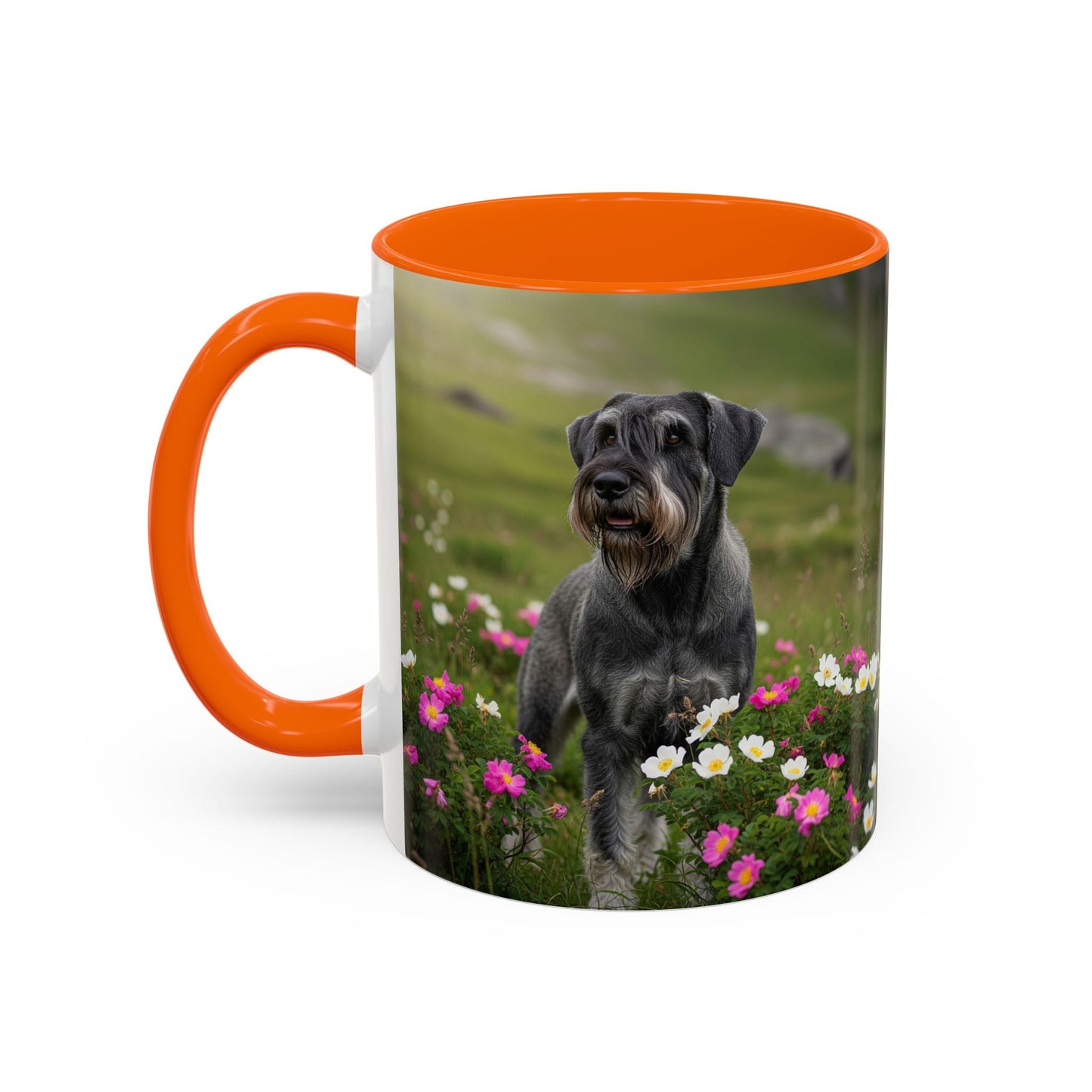 Keramiktasse mit Hunderassen-Motiv – 11 oz & 15 oz