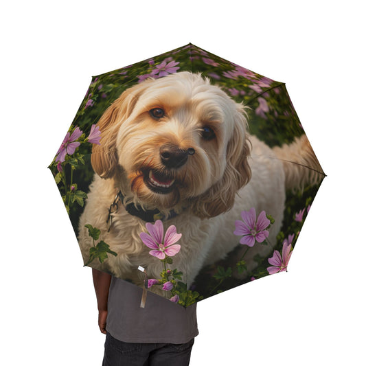 48" Semi-Automatic Umbrella – Windproof Large Travel Rain Umbrella