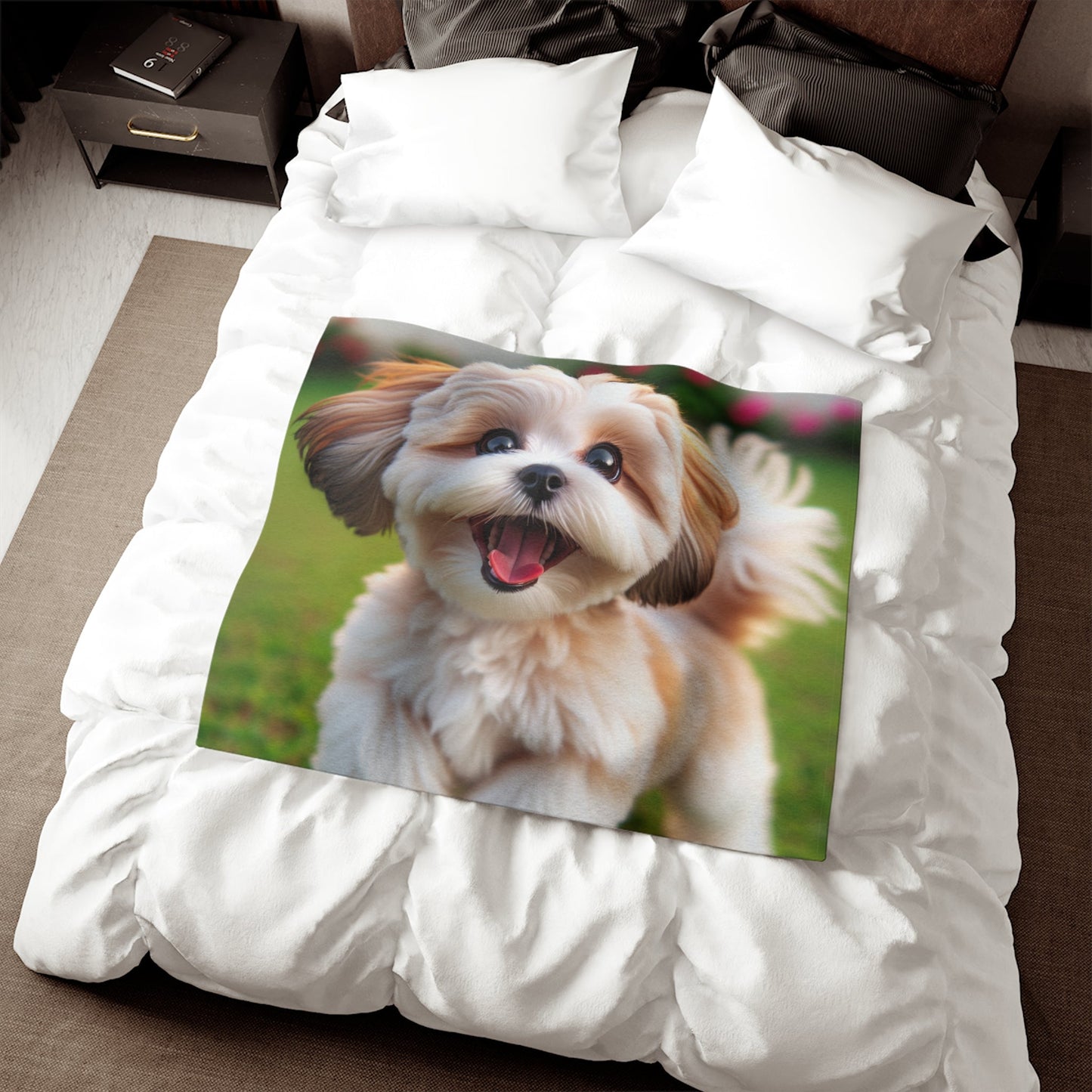 Sweatshirt Blanket – Plush Fleece Throw, 2 Size Options