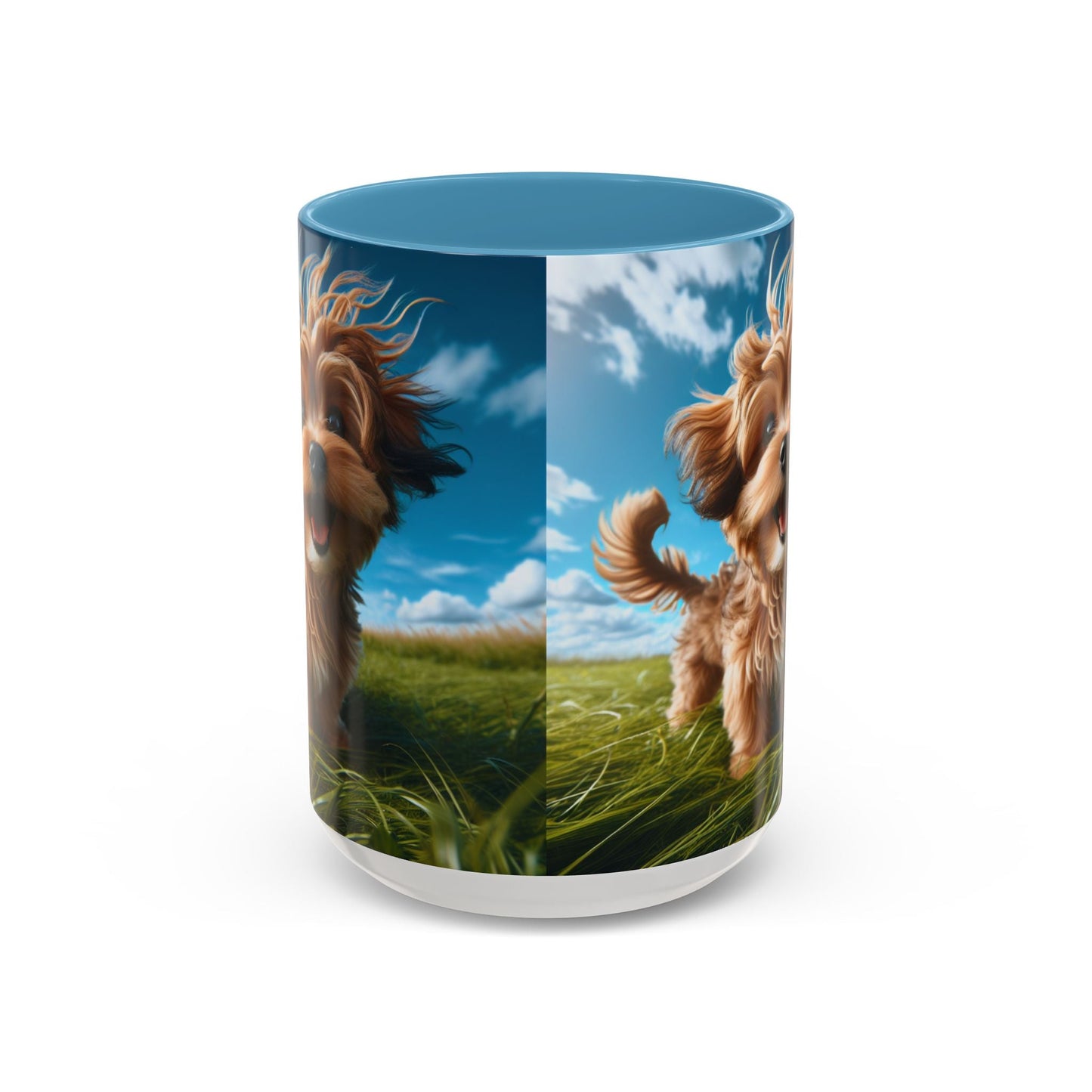 Keramiktasse mit Hunderassen-Motiv – 11 oz & 15 oz