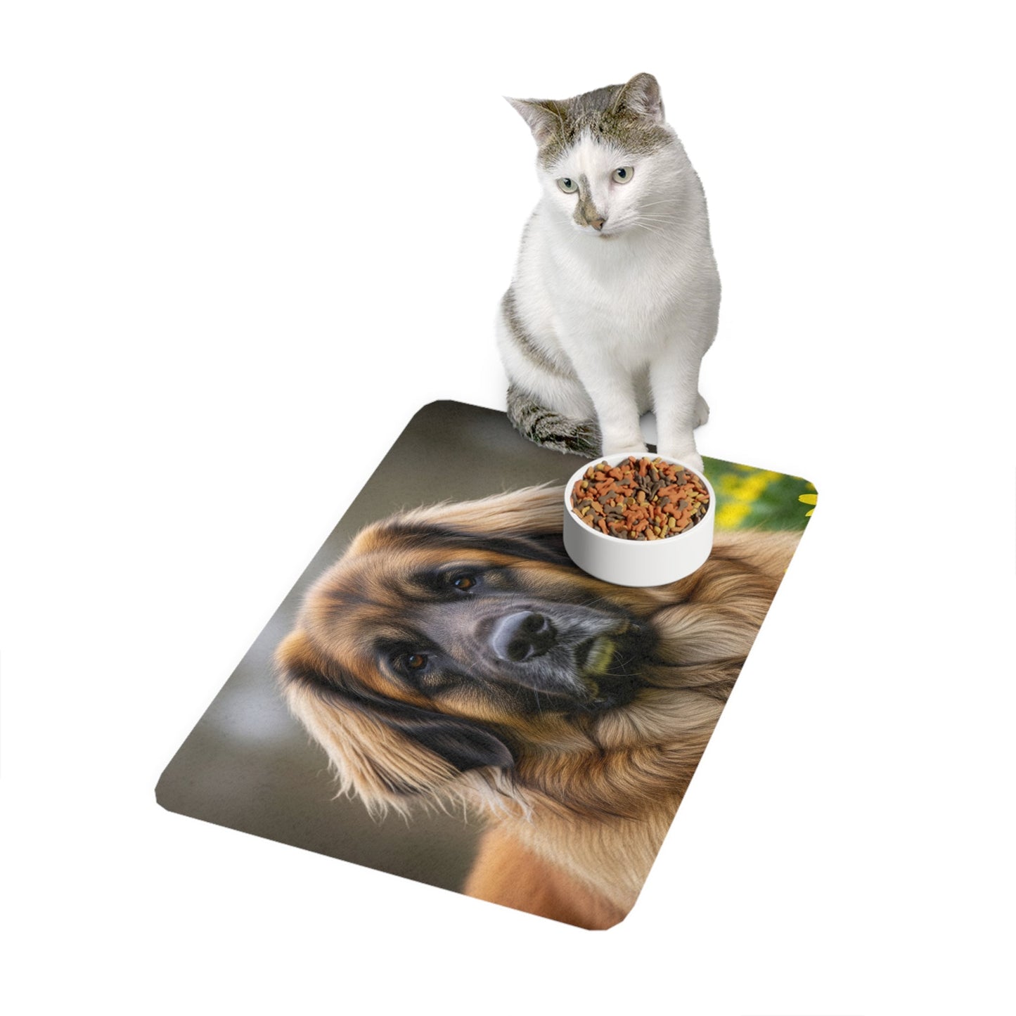 Non-Slip Pet Food Mat – Waterproof Feeding Mat for Dogs