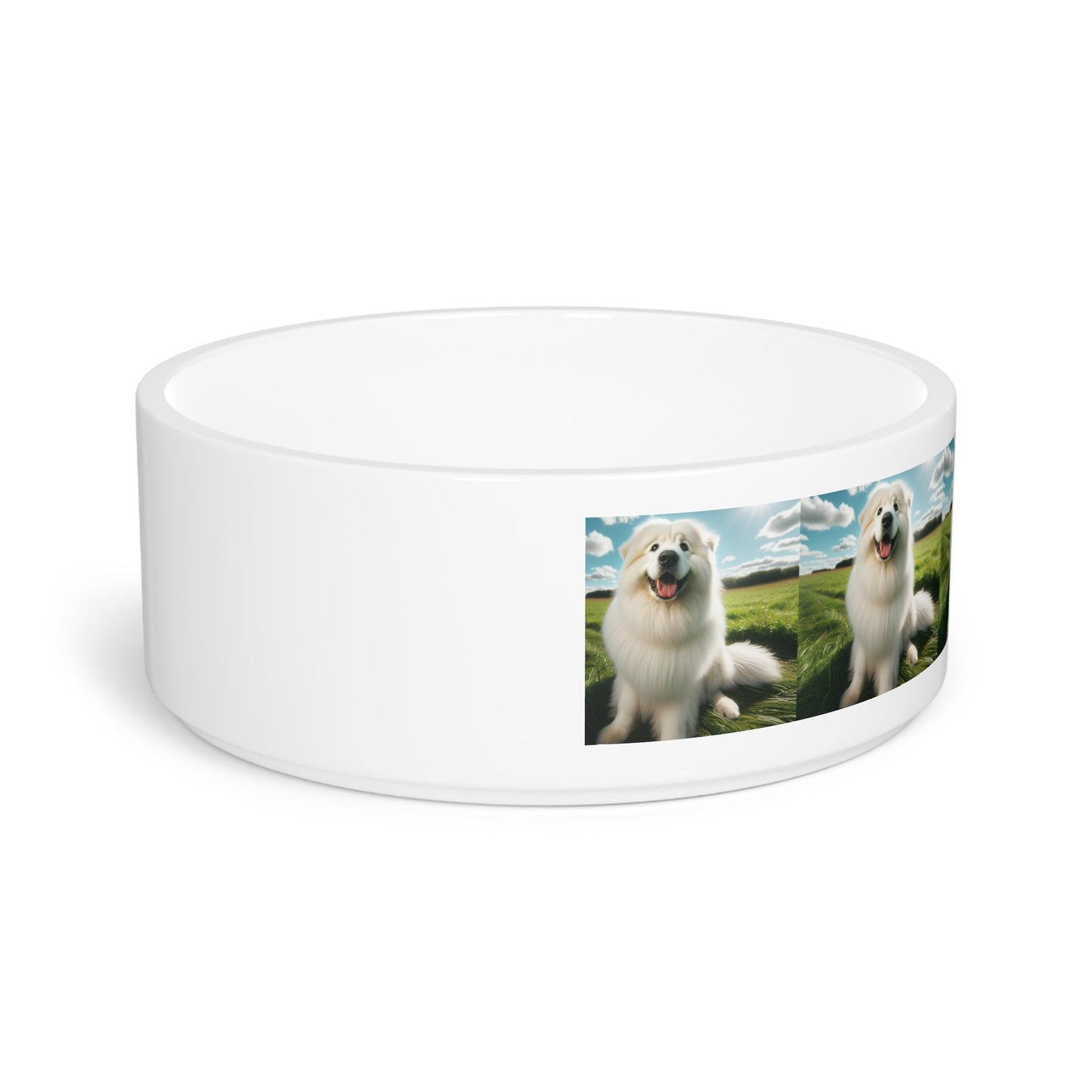 Ceramic Pet Bowl – 16 oz Dog Feeding Bowl