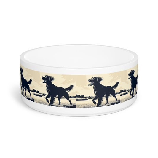 Ceramic Pet Bowl – 16 oz Dog Feeding Bowl