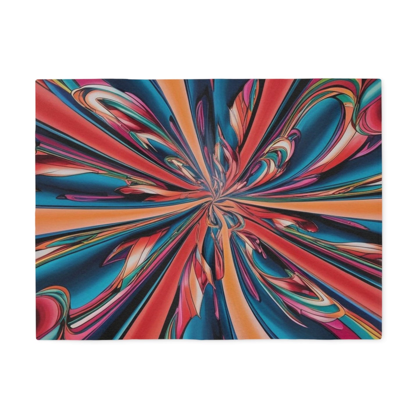 Sweatshirt Blanket – Plush Fleece Throw, 2 Size Options