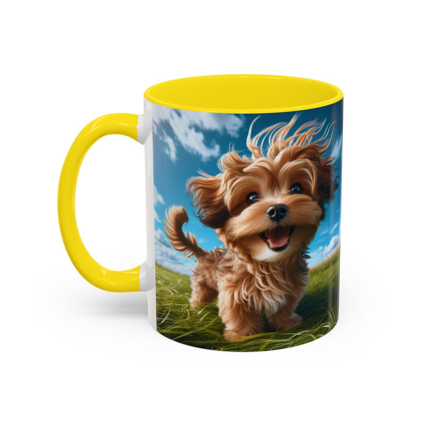 Keramiktasse mit Hunderassen-Motiv – 11 oz & 15 oz