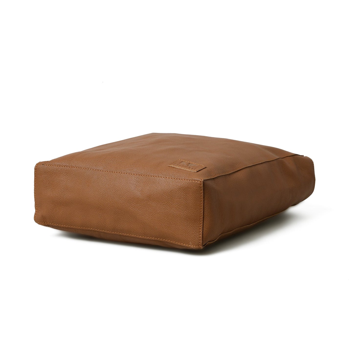 Sac cabas en cuir Café Chic pour femmes