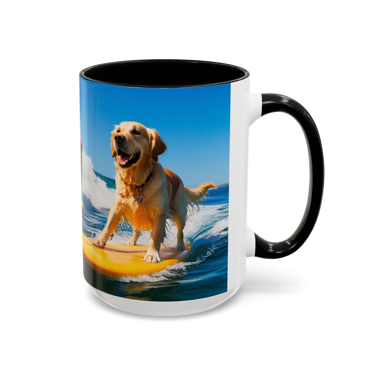 Keramiktasse mit Hunderassen-Motiv – 11 oz & 15 oz