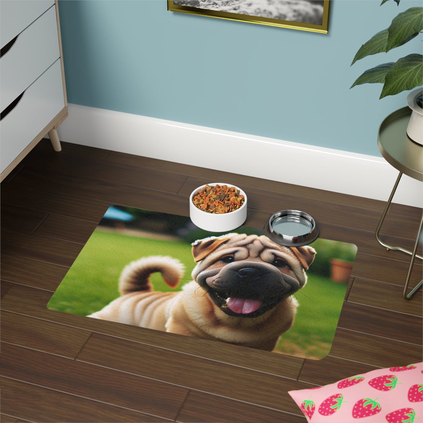 Non-Slip Pet Food Mat – Waterproof Feeding Mat for Dogs