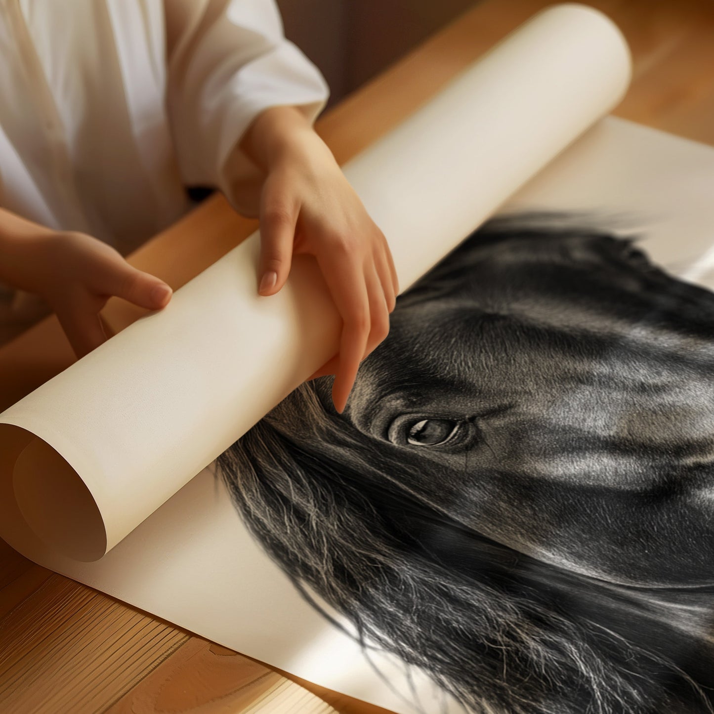 La sagesse dans son regard