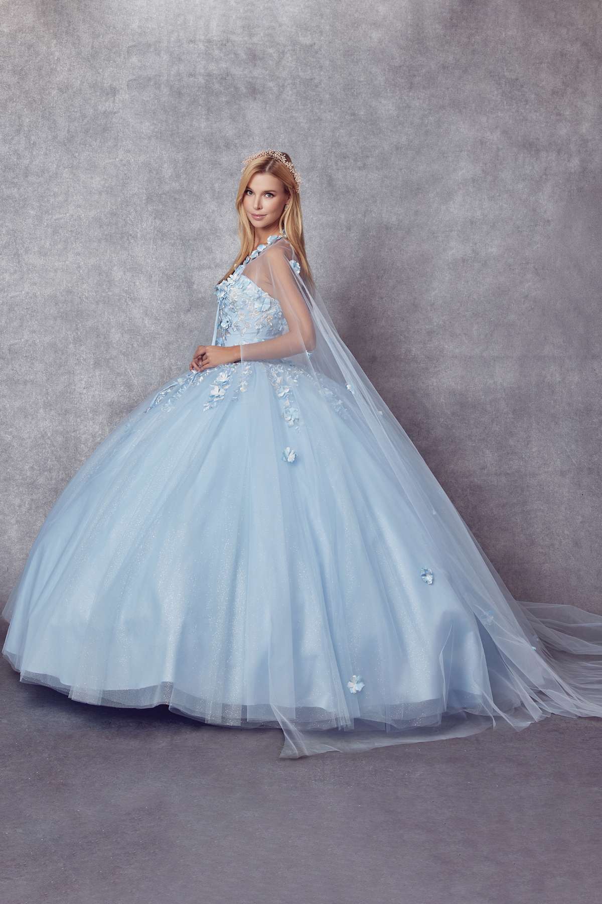 Juliet 1435 A-Line Ball Quinceanera Gown