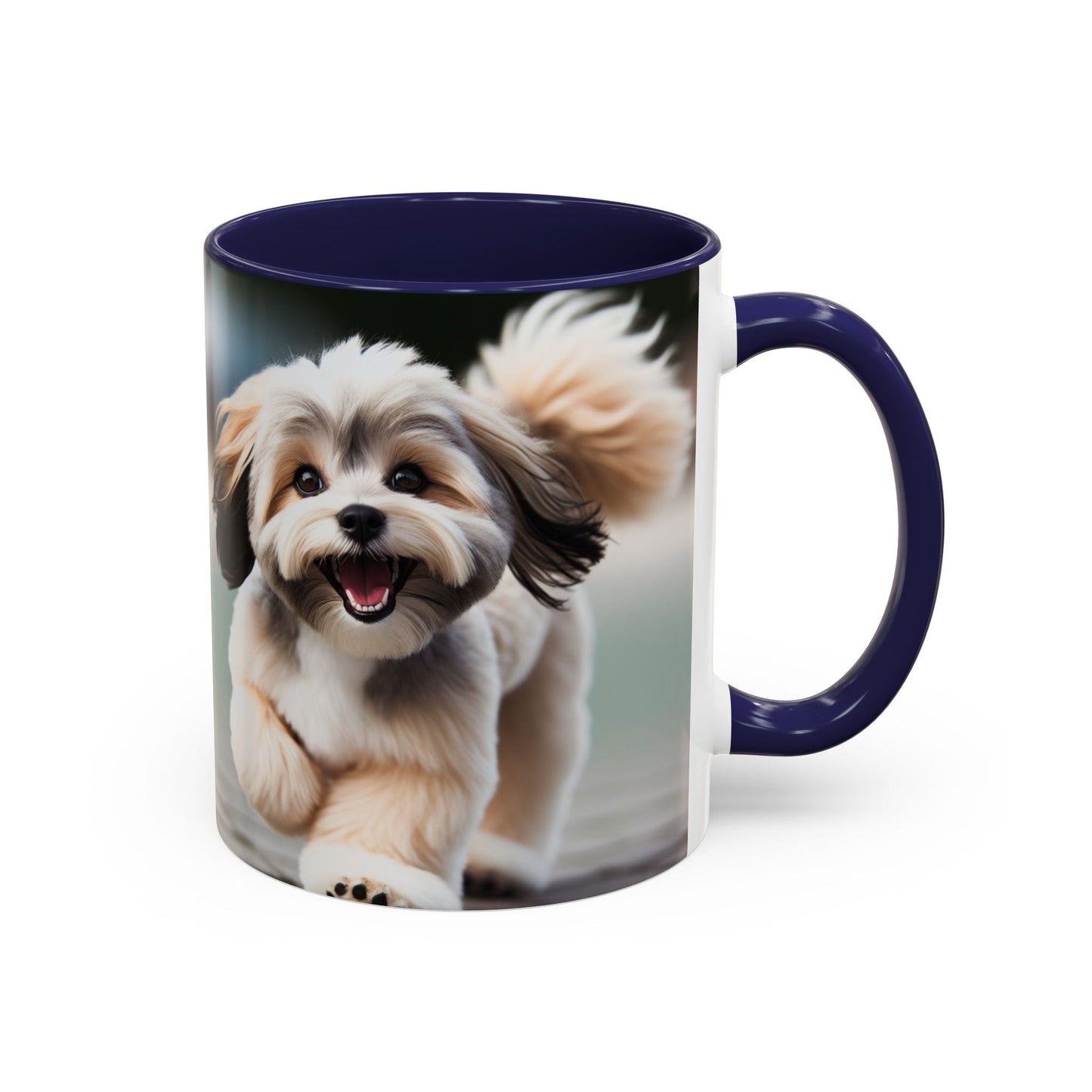Keramiktasse mit Hunderassen-Motiv – 325 ml & 444 ml