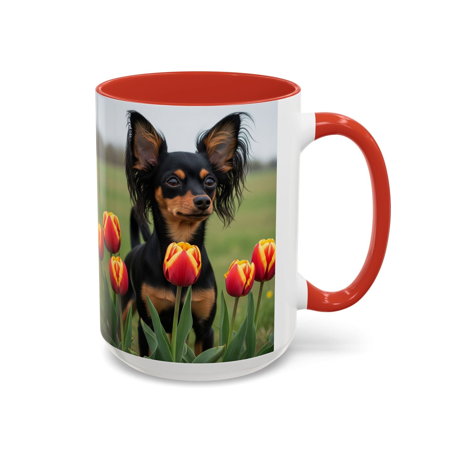 Keramiktasse mit Hunderassen-Motiv – 325 ml & 440 ml