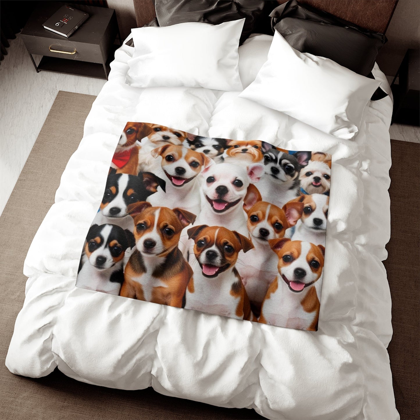 Sweatshirt Blanket – Plush Fleece Throw, 2 Size Options