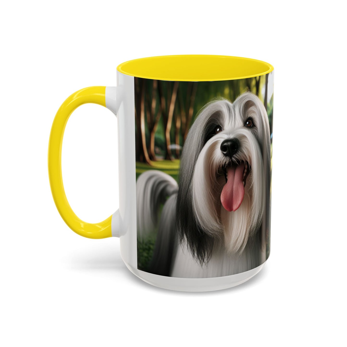 Keramiktasse mit Hunderassen-Motiv – 11 oz & 15 oz