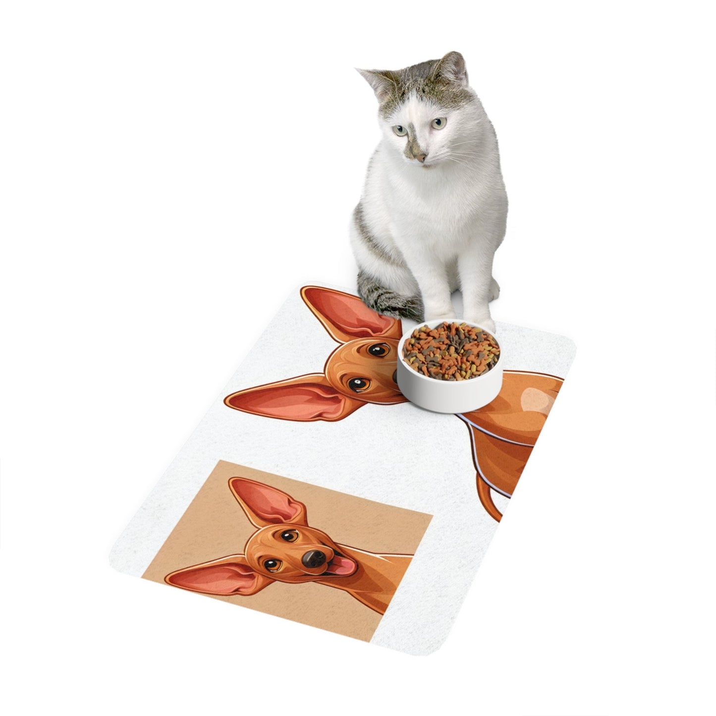 Non-Slip Pet Food Mat – Waterproof Feeding Mat for Dogs
