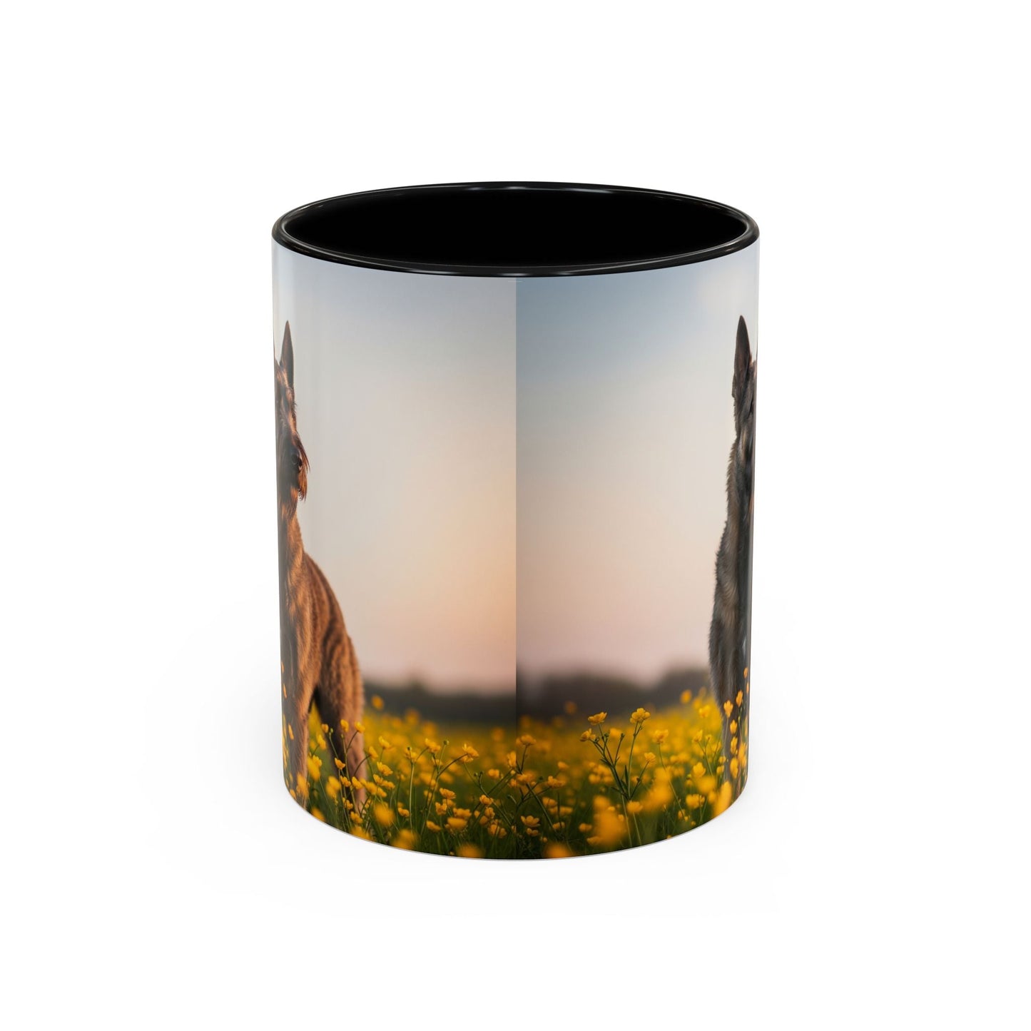 Keramiktasse mit Hunderassen-Motiv – 11 oz & 15 oz