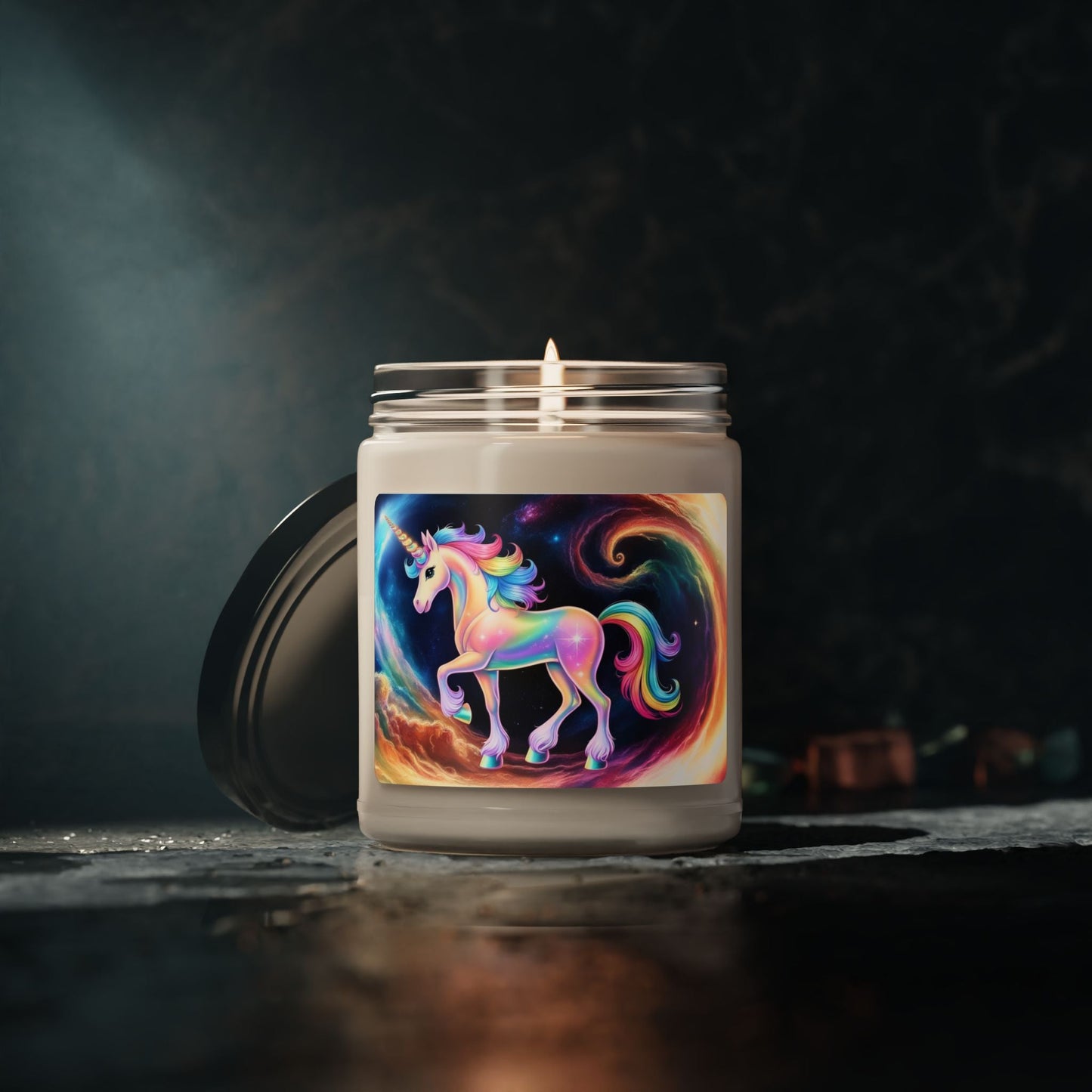 Bougie en cire de soja – Bougie parfumée en pot