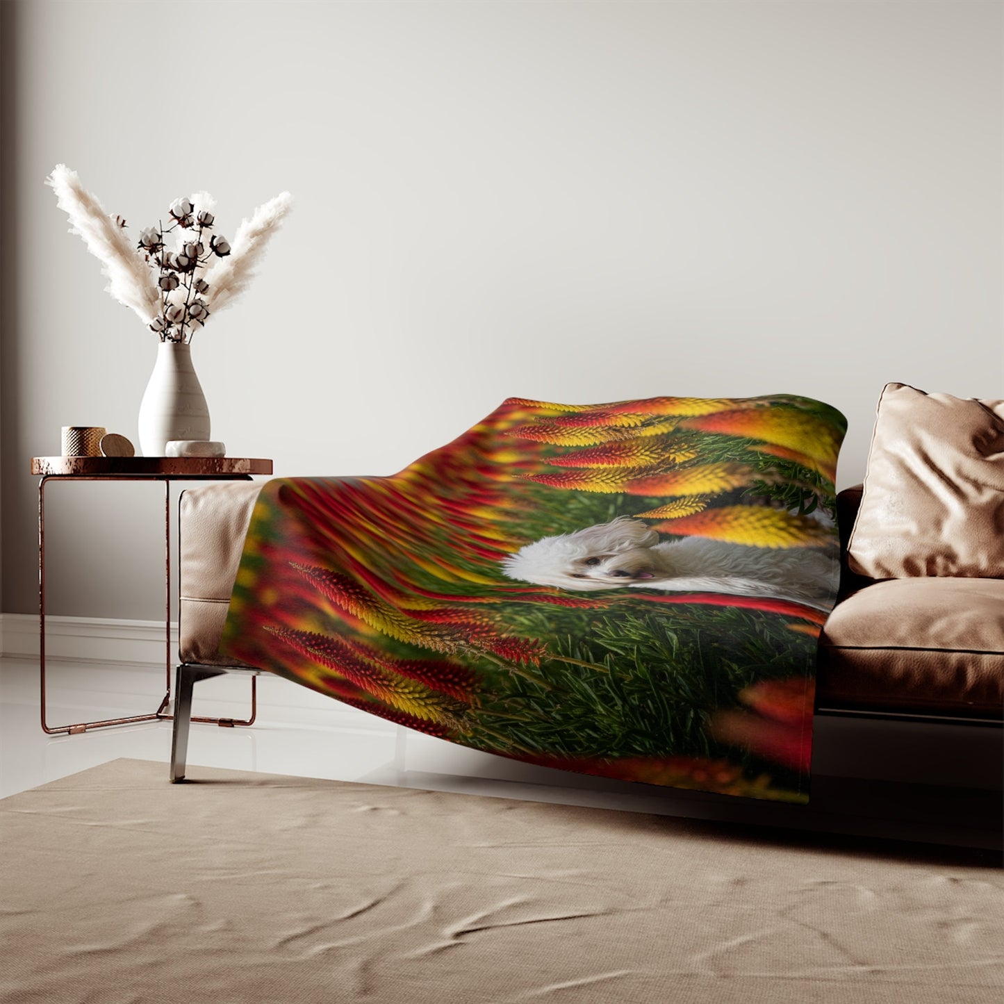Sweatshirt Blanket – Plush Fleece Throw, 2 Size Options