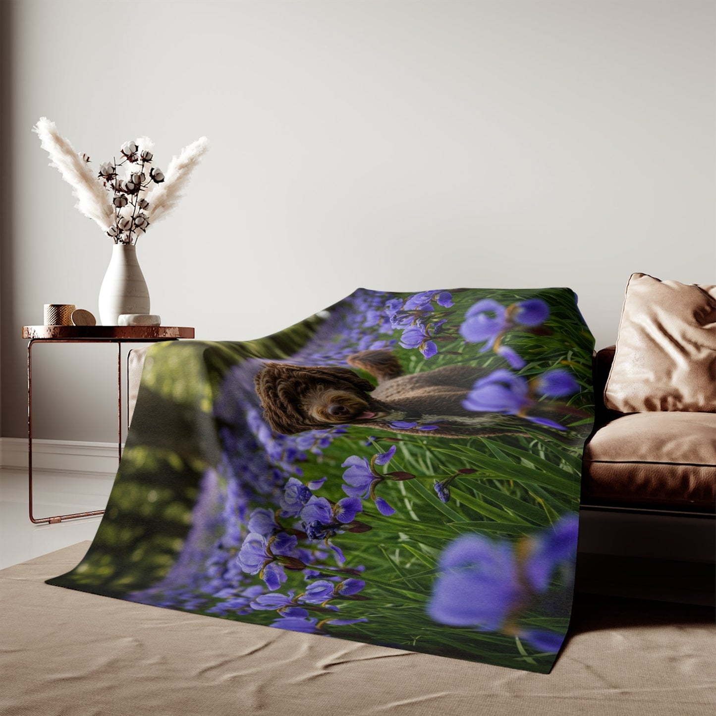 Sweatshirt Blanket – Plush Fleece Throw, 2 Size Options