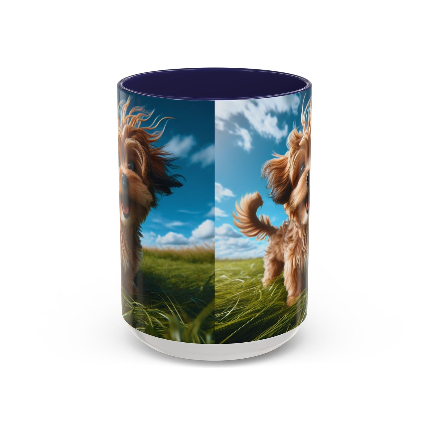 Keramiktasse mit Hunderassen-Motiv – 11 oz & 15 oz