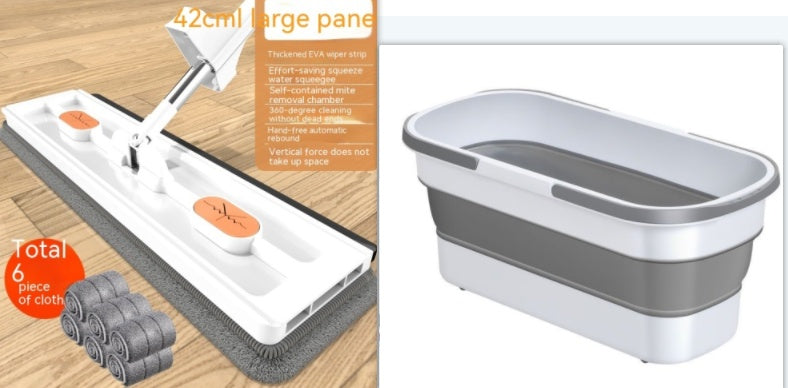 360° Rotating Flat Mop - High Absorption for Home Floors