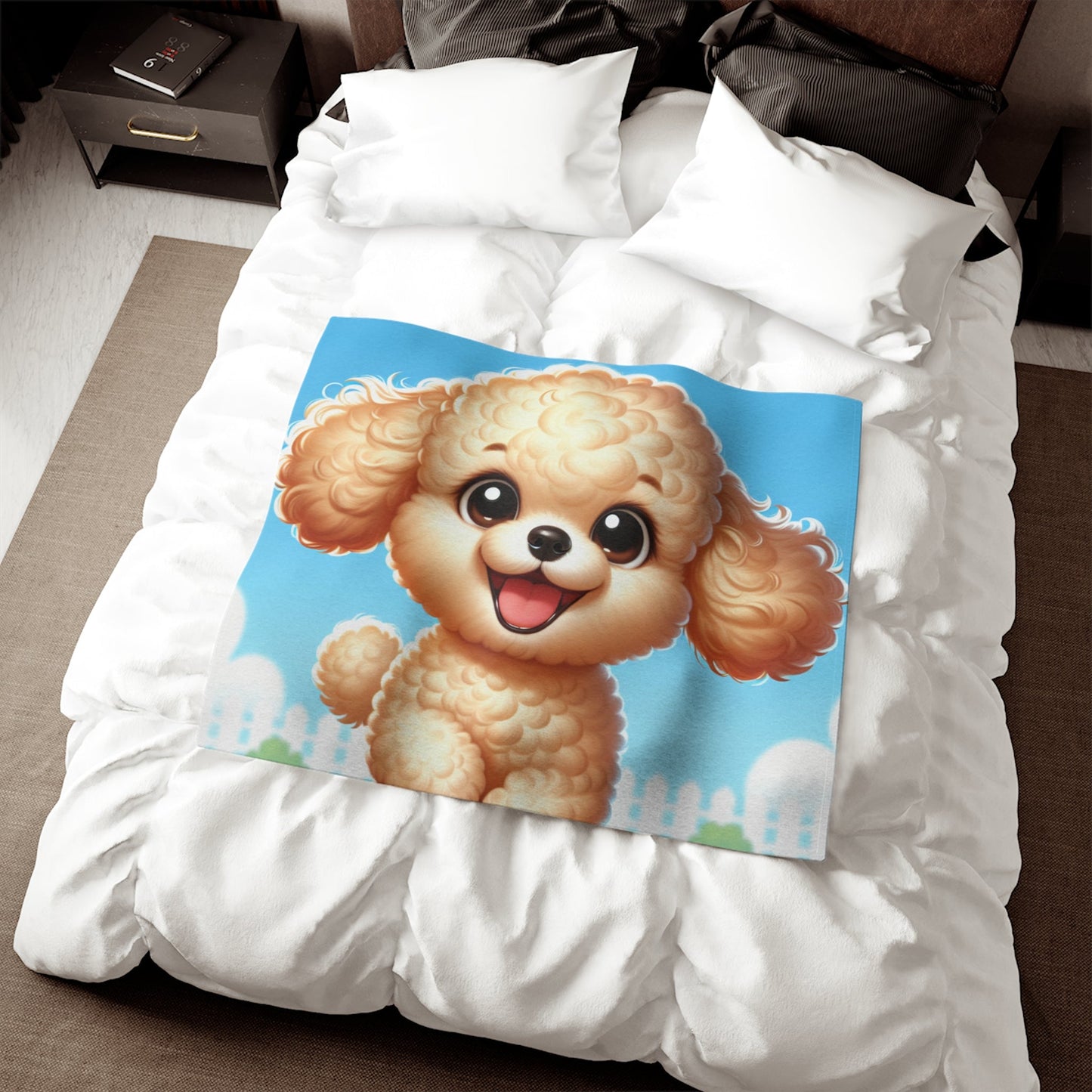 Sweatshirt Blanket – Plush Fleece Throw, 2 Size Options