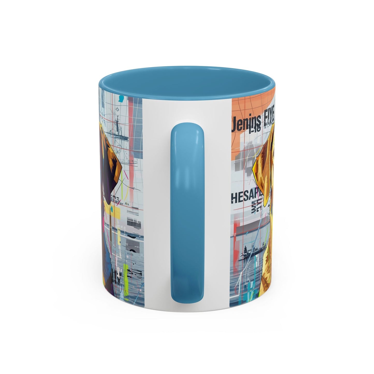 Keramiktasse mit Hunderassen-Motiv – 11 oz & 15 oz