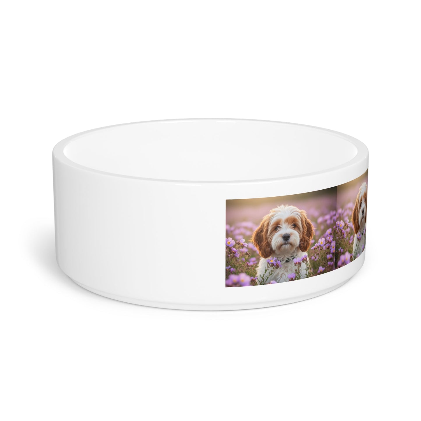 Ceramic Pet Bowl – 16 oz Dog Feeding Bowl