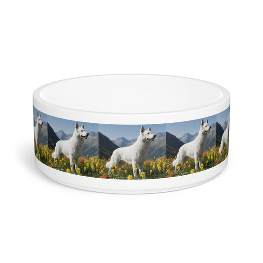 Ceramic Pet Bowl – 16 oz Dog Feeding Bowl