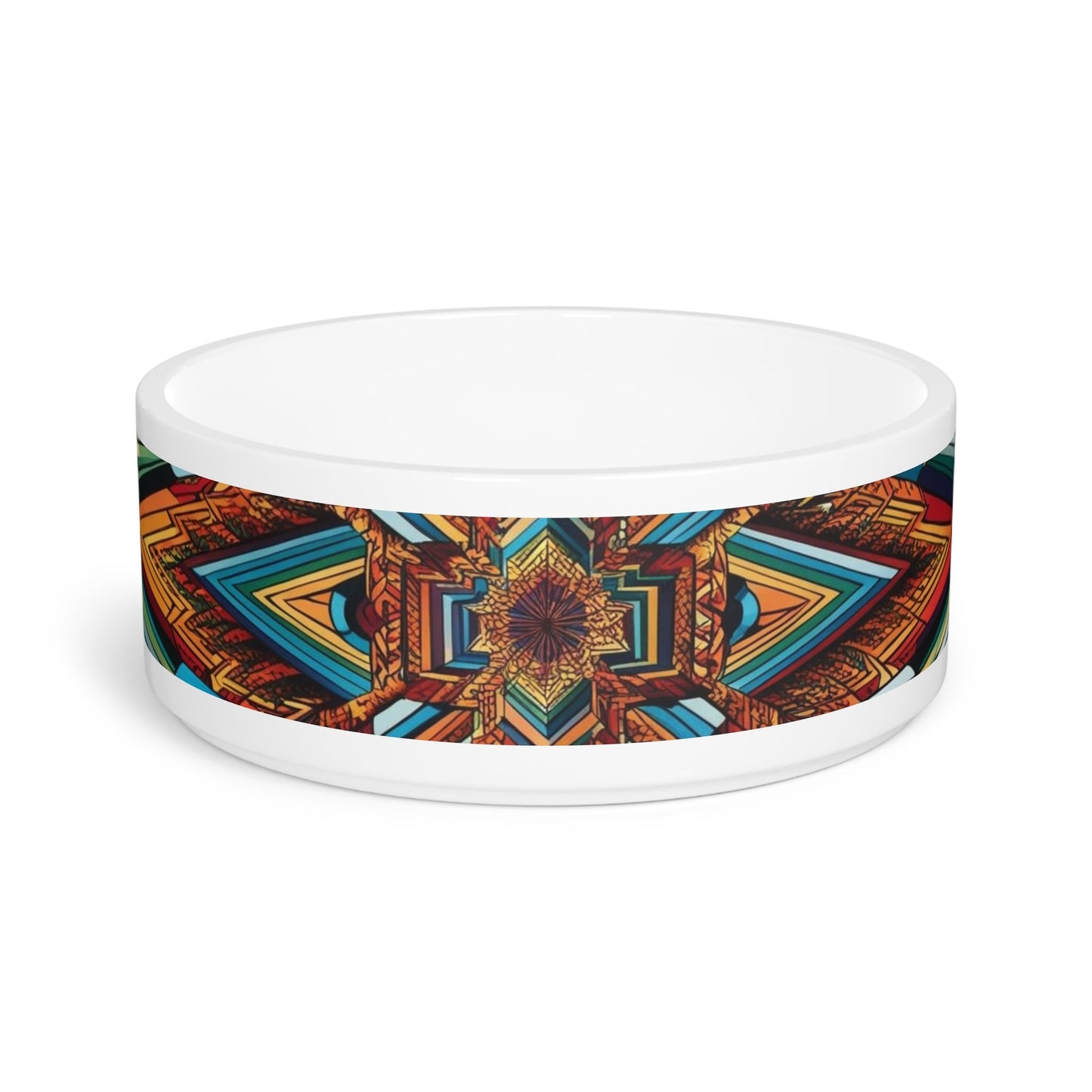 Ceramic Pet Bowl – 16 oz Dog Feeding Bowl