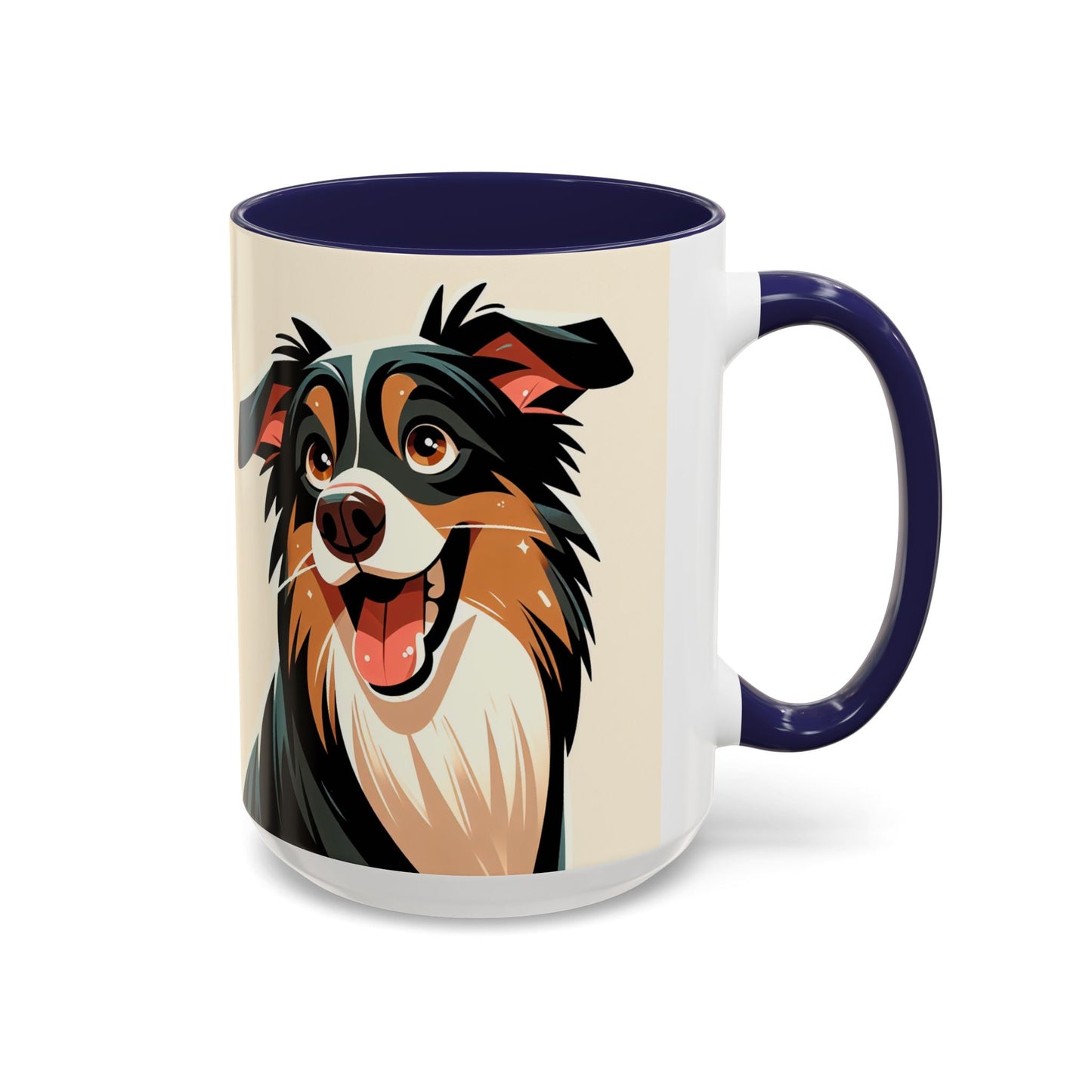 Keramiktasse mit Hunderassen-Motiv – 11 oz & 15 oz