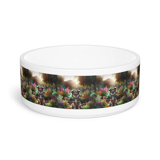 Ceramic Pet Bowl – 16 oz Dog Feeding Bowl