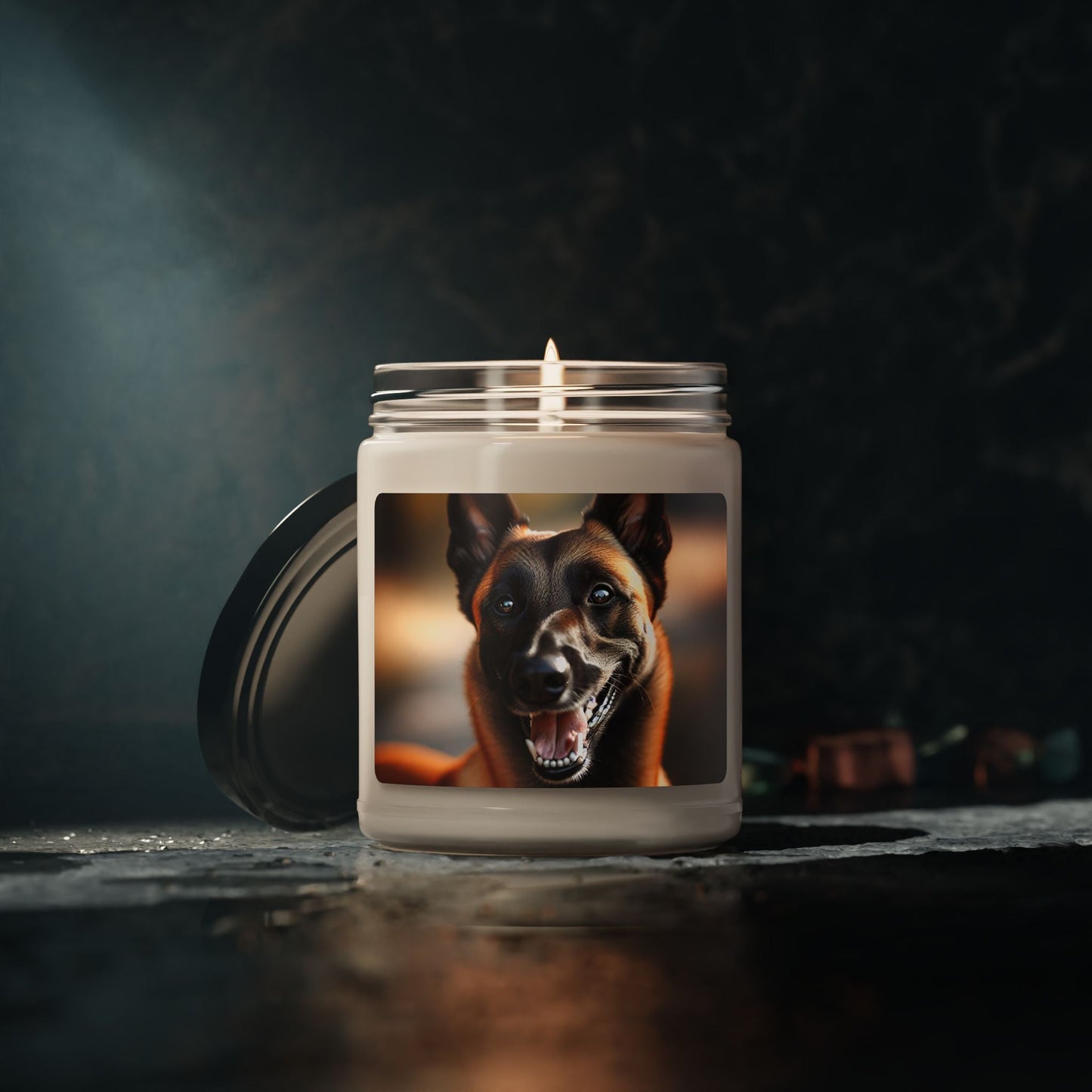 Bougie en cire de soja – Bougie parfumée en pot