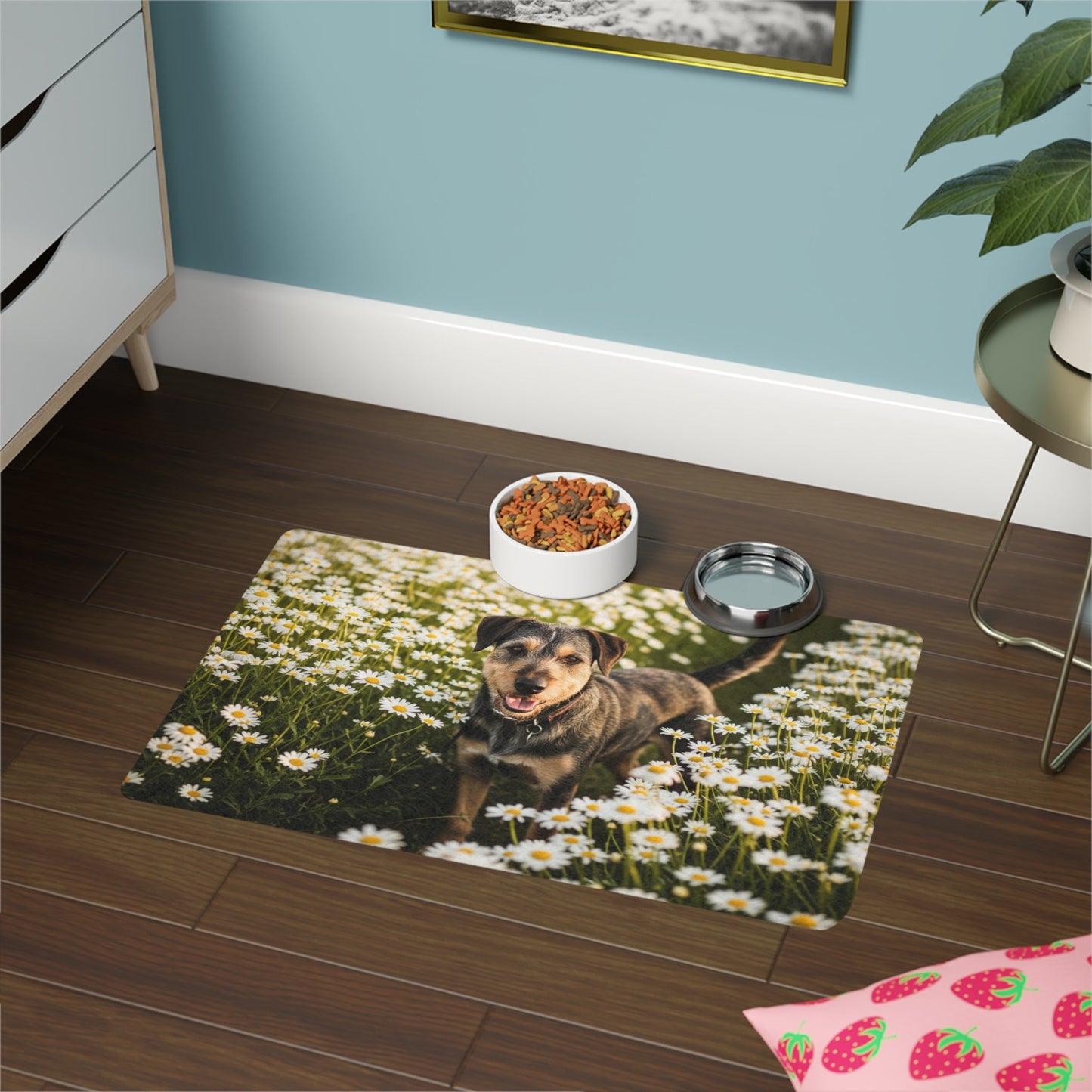 Non-Slip Pet Food Mat – Waterproof Feeding Mat for Dogs