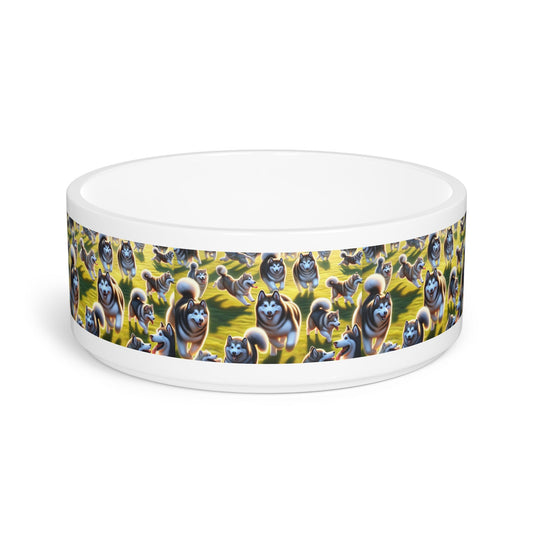Ceramic Pet Bowl – 16 oz Dog Feeding Bowl